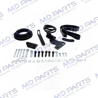 Suporte do Compressor Modelo 5H14/7H15 F1000 1998> Motor MWM Polia 2A RC.600.042 Substituição Original