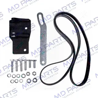 Suporte do Compressor Modelo 5H14/7H15 Polia 8pk Caminhão Volkswagen 5-140 Freio Ar /8-150/15-170 Delivery Eletro MWM