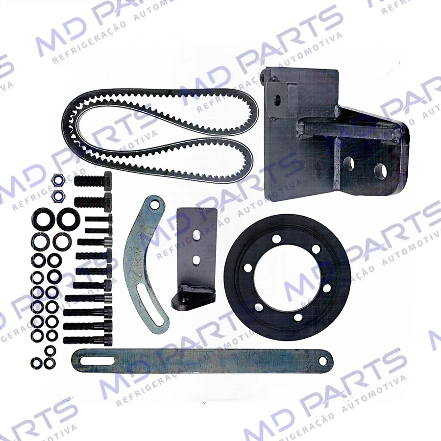 Suporte do Compressor 5H14 / 7H15 Polia 2A Caminhão Volvo VM240 / VM260 / VM360 Motor MWM
