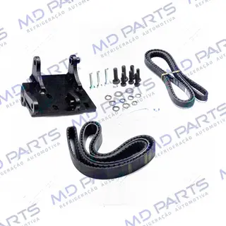 Suporte do Compressor 6P148 Polia 8PK Caminhão Volkswagen não Eletronico Cummins 17-220 / 24-220 / 26-220