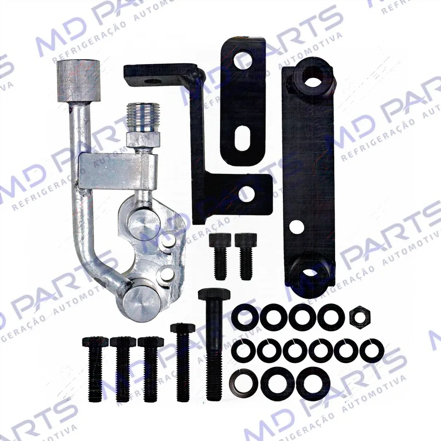 Suporte do Compressor 7B10 Para Adaptação/Substituição Corsa Zexel