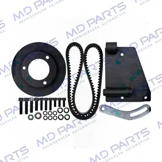 Suporte do Compressor Modelo 5H14/7H15 Polia 2A Caminhão Hyundai HR 2.5 / BONGO 2.5 Modelo 2013 Euro 5