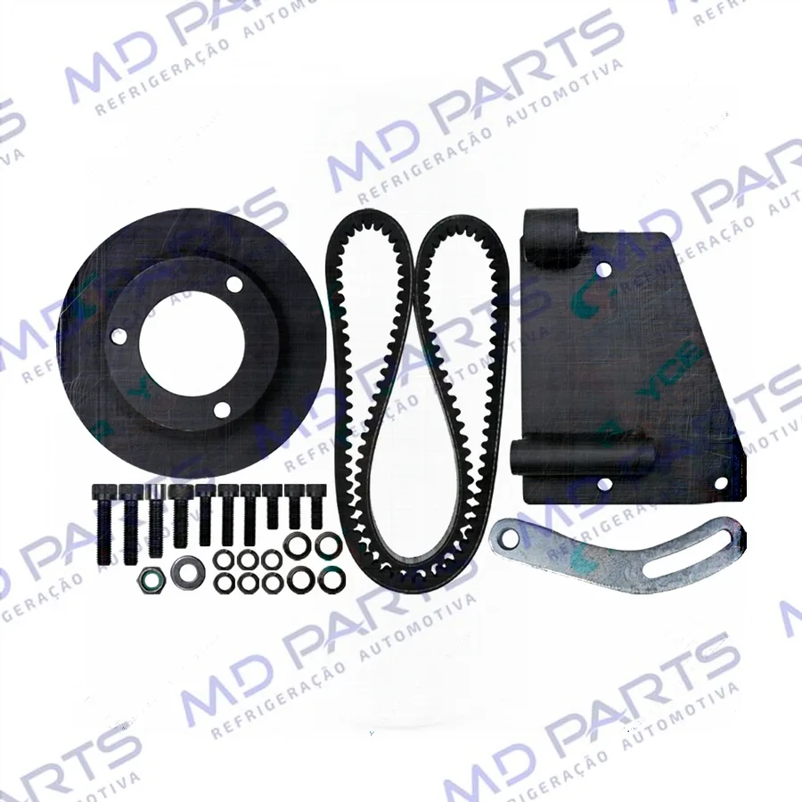 Suporte do Compressor Modelo 5H14/7H15 Polia 2A Caminhão Hyundai HR 2.5 / BONGO 2.5 Modelo 2013 Euro 5