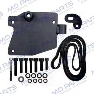 Suporte do Compressor Modelo 5H14/7H15 Polia 8pk Peugeot Boxer 2.3 para Substituir Original