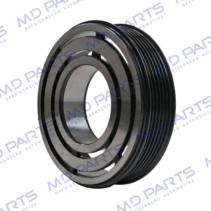 Polia do Compressor Modelo Denso 6P148/ 10P15 6pk 125mm — foto 2