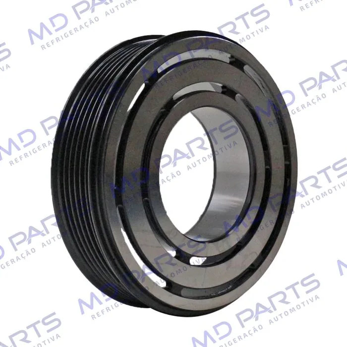 Polia do Compressor Modelo Denso 6P148/ 10P15 6pk 125mm — foto 3