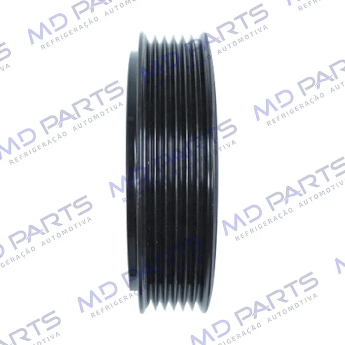 Polia Do Compressor Delphi CVC Volkswagen Fox/ Chevrolet Celta/ Zafira 6PK 117mm — foto 3