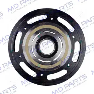 Polia Do Compressor Sanden 7H15 Caminhão Volvo 8PK 180mm