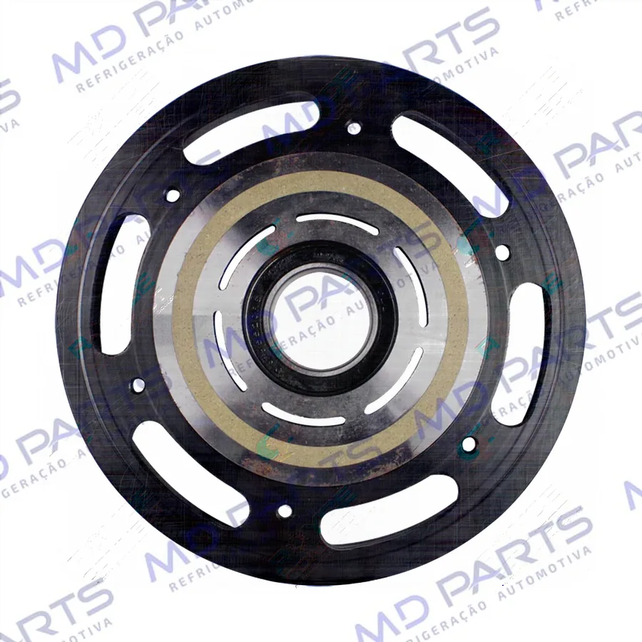 Polia Do Compressor Sanden 7H15 Caminhão Volvo 8PK 180mm
