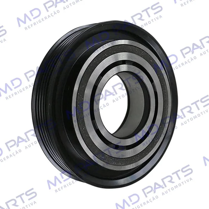 Polia do compressor Denso Scroll Fiat Palio / Uno Fire 5PK — foto 3
