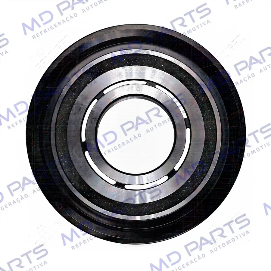 Polia do Compressor RC.600.039 10PA15C Caminhão Mercedes Benz Atron/ Axor/ Actros 2729/ 2831/ 2841/ 2844/ 4844 Ano 2015> - 24 Volts Polia 8pk 130mm
