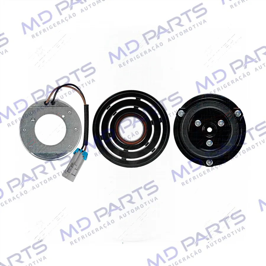 Conjunto de Embreagem do Compressor Delphi CVC Chevrolet Zafira/ Corsa 2001>12 Volts Polia 6pk 109mm OEM: 93306266