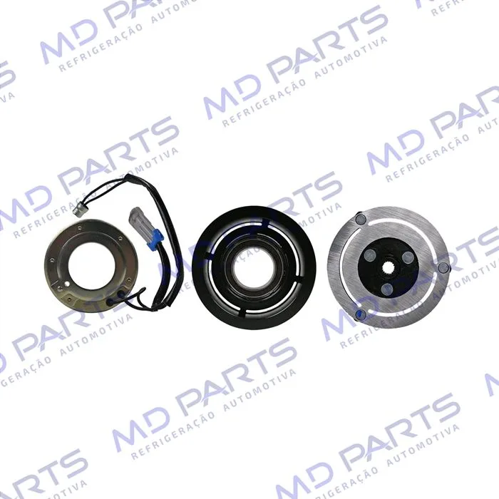 Conjunto de Embreagem do Compressor RC.600.064 Scroll Chevrolet Tracker/ Spin/ Onix/ Sonic 1.6/ Cobalt 1.8 - 12 Volts Polia 5pk 103mm — foto 3