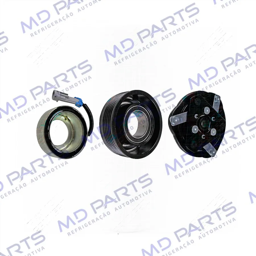 Conjunto de Embreagem do Compressor RC.600.353 Fiat Palio/ Siena/ Doblo Motor 1.4 2012> - 12 Volts Polia 5pk 89mm