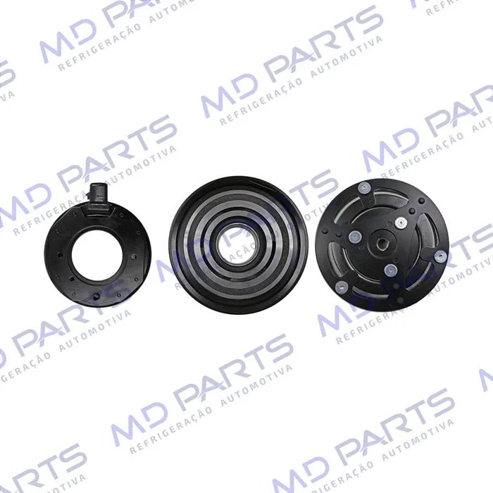 Conjunto de Embreagem do Compressor Denso Scroll Fiat Palio / Uno Fire 12 Volts Polia 5pk 120mm — foto 3