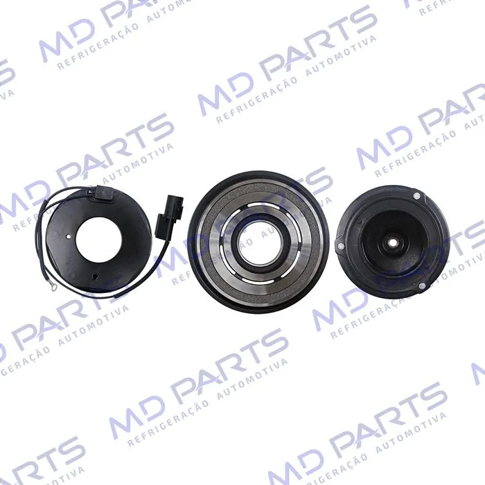 Conjunto de Embreagem do Compressor DF13 Hyundai HB20 Motor 1.6 - 12 Volts Polia 6pk — foto 3