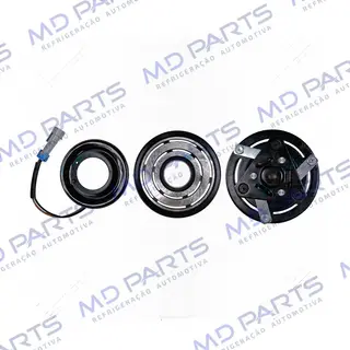 Conjunto de Embreagem do Compressor Mahle RC.600.374 Fiat Uno Vivace/Way 2010>/ Siena/Palio/Strada 2010>/ Mobi 2016>/ Fiorino 1.4 2016> - 12 Volts Polia 5pk 119mm
