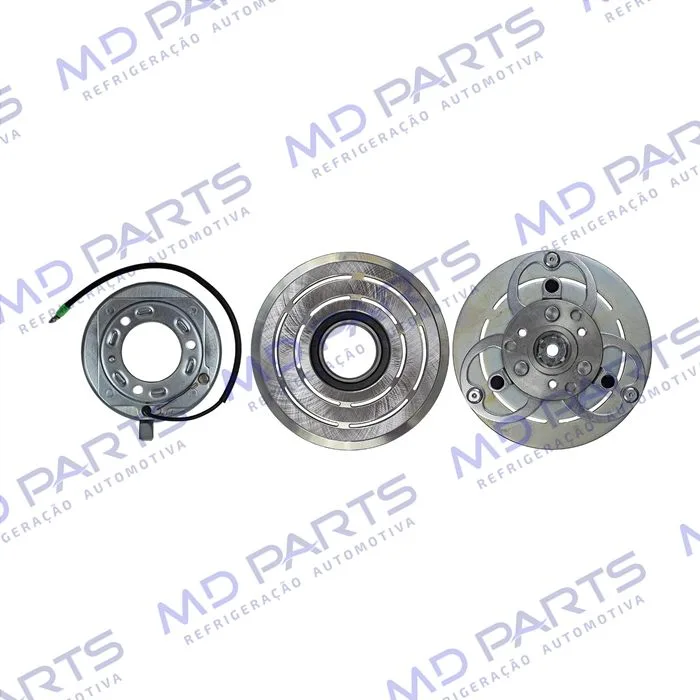 Conjunto de Embreagem do Compressor RC.600.383 Modelo Valeo Mitsubishi L200 Sport - 12 Volts Polia Canal 1A 125mm — foto 3