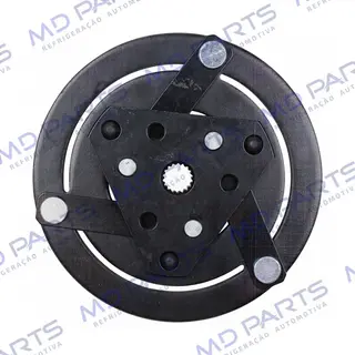 Embreagem do Compressor Scroll Chevrolet Tracker / Spin / Onix / Sonic 1.8 / Cobalt 1.8 Eixo Estriado