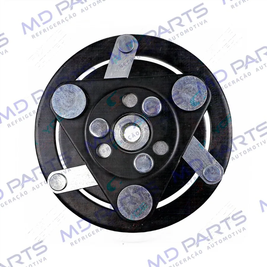 Embreagem do Compressor Original Honda Fit 2007> Eixo Estriado