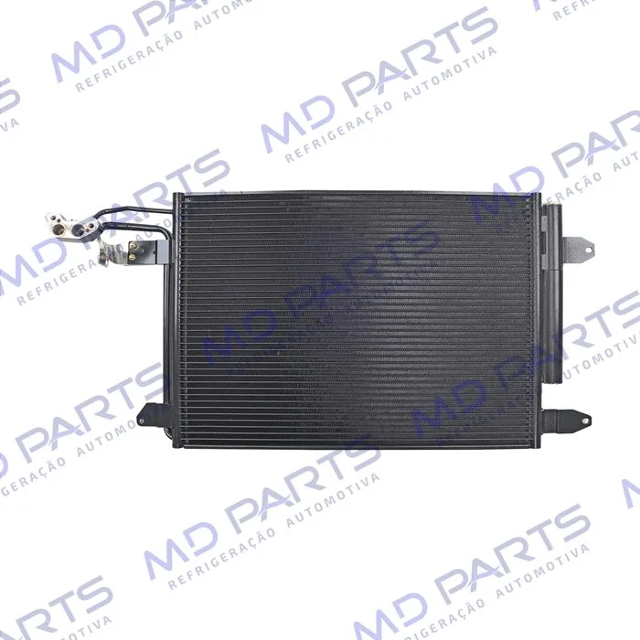 Condensador Volkswagen Jetta 2007 Até 2009 / Golf 2012> Fluxo Paralelo OEM: 1K0820411Q