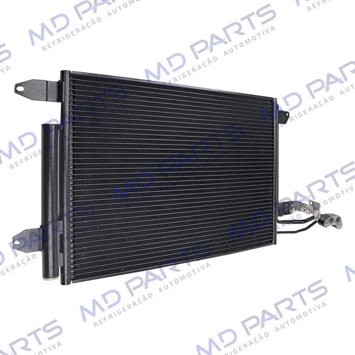Condensador Volkswagen Jetta 2007 Até 2009 / Golf 2012> Fluxo Paralelo OEM: 1K0820411Q — foto 2