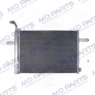 Condensador Volkswagen Polo/ Fox 2003>/ Gol/ Voyage/ Saveiro Fluxo Paralelo Original - Sistema DELPHI OEM: 5Z0820411C