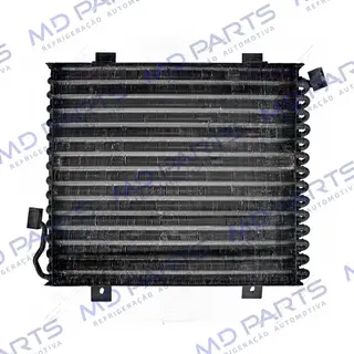 Condensador Renault Clio até 1999 A/A tubo aletas R134a