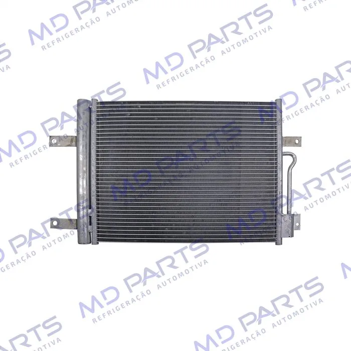 Condensador Fiat Palio/Siena/Strada Motor Fire 1.0 e 1.4 2008>/ Palio/Siena Motor E-Torq Modelo Denso Sistema Behr Fluxo Paralelo OEM: 51834975 — foto 4
