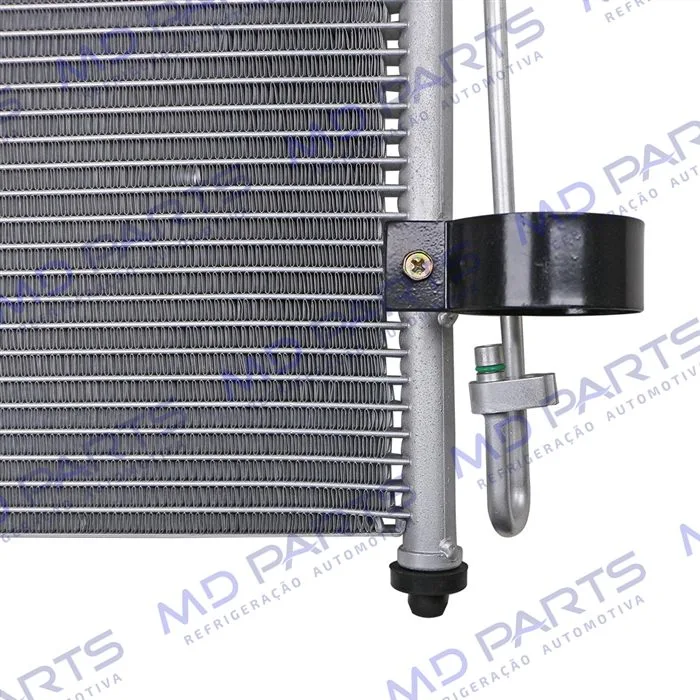 Condensador Mitsubishi L200 Triton HPE Gasolina V6 / Diesel 2007 Até 2011 / Pajero Dakar Fluxo Paralelo OEM: MN123642 — foto 8