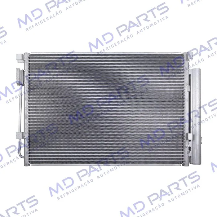 Condensador Hyundai Veloster/ HB20 1.0 2015/ 1.6 2012 Até 2019 Fluxo Paralelo OEM: 976062V000