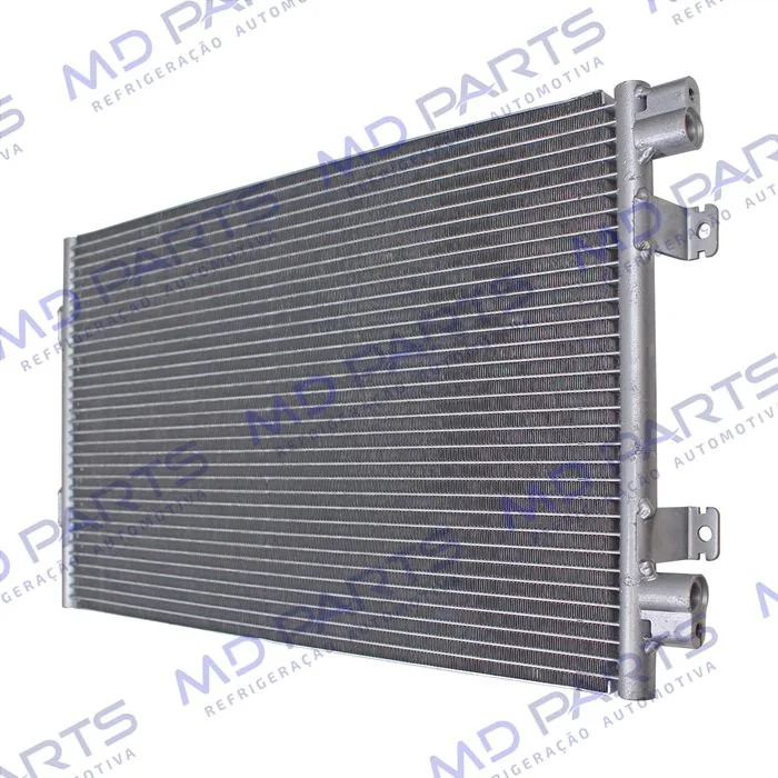 Condensador Ford Fiesta Street 2001 Até 2007/ Ka 2008 Até 05/2012 / Jeep Troller Fluxo Paralelo — foto 3