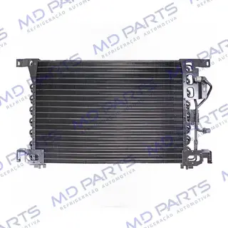 Condensador Caminhão Mercedes Benz Actros 2010 Até 2019 Tubos Aletas A/A OEM: A9425000154