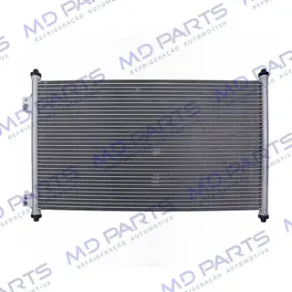 Condensador Honda Civic 2001 Até 2006 Fluxo Paralelo