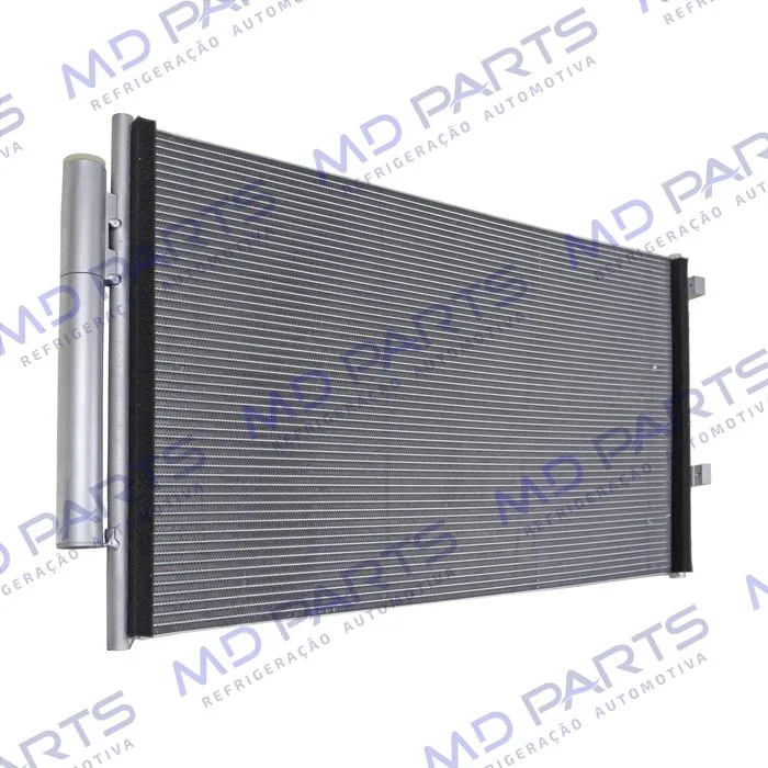 Condensador Fiat Toro/ Jeep Renegade/Compass todos Flex Fluxo Paralelo OEM: 51938531/ 8C6170100 — foto 2