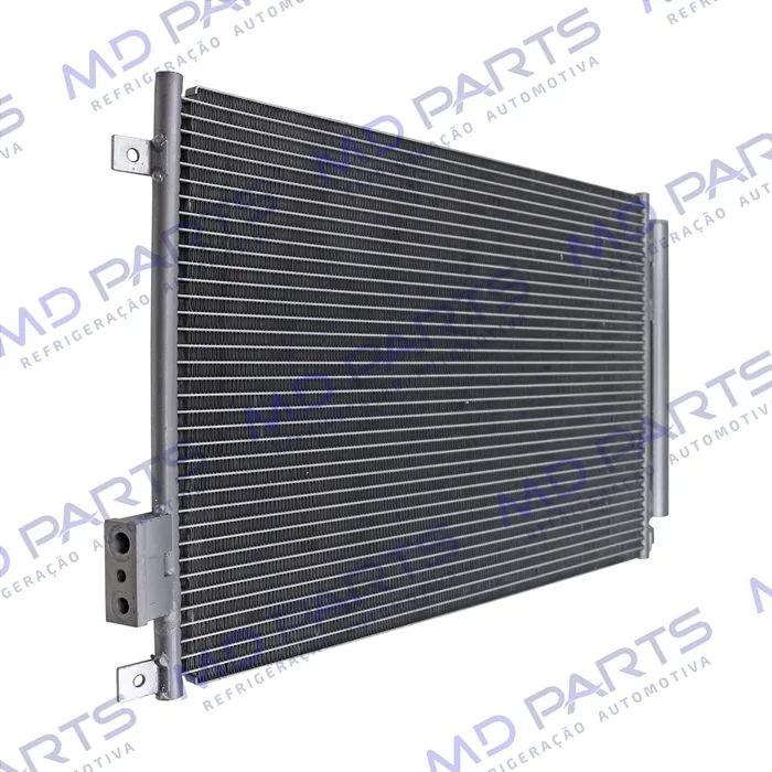 Condensador Fiat Novo Uno 2010>/ Palio 2012>/ Mobi 2017> Sistema Denso Fluxo Paralelo OEM: 51835575/ 52029111 — foto 3