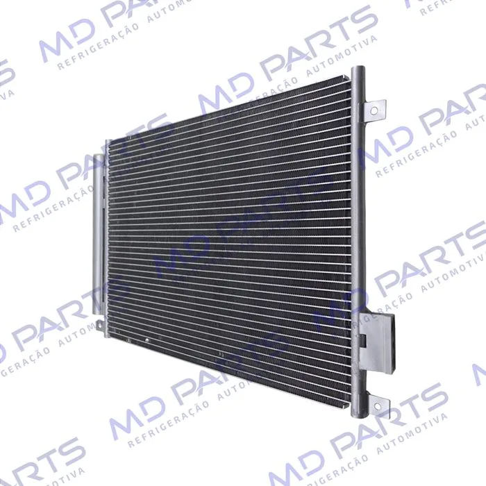 Condensador Fiat Novo Uno 2010>/ Palio 2012>/ Mobi 2017> Sistema Denso Fluxo Paralelo OEM: 51835575/ 52029111 — foto 6
