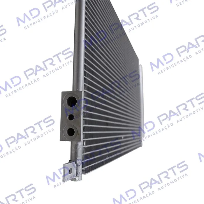 Condensador Fiat Novo Uno 2010>/ Palio 2012>/ Mobi 2017> Sistema Denso Fluxo Paralelo OEM: 51835575/ 52029111 — foto 8