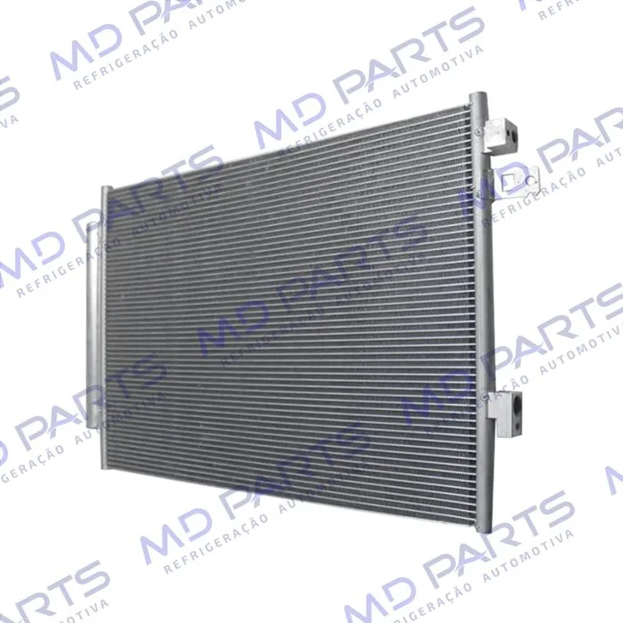 Condensador Fiat Novo Uno 2017> / Mobi 2017>/ Strada 2019> Sistema Denso Fluxo Paralelo OEM: 52033773 — foto 3