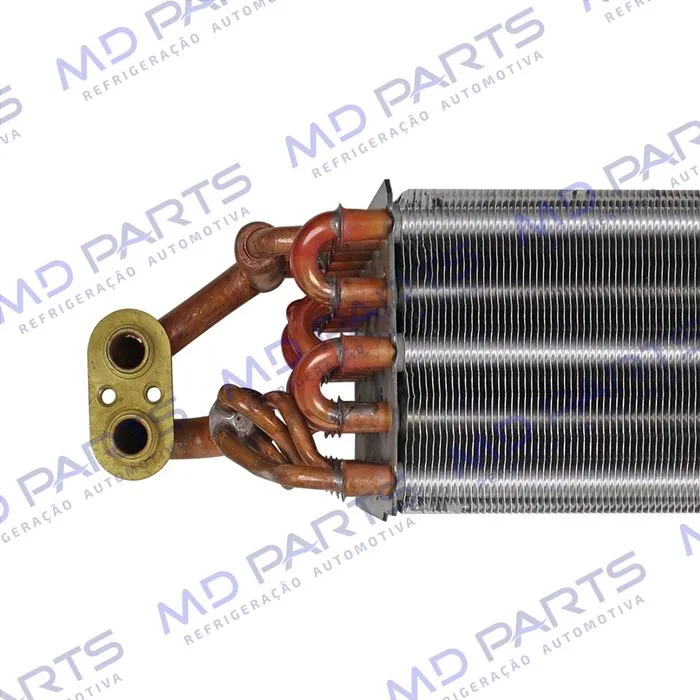 Evaporador Máquina New Holland 7010/7020 TL-70/80/100/75/80/95 TM-135/150/180 Case MXM-Magnum C/A Tubo Aletas OEM: 5194744 e 47137731 — foto 6