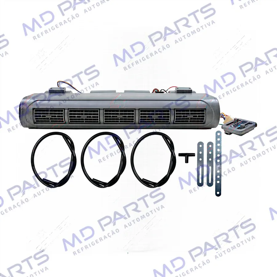 Caixa Evaporadora Universal Mini-Bus com Válvula de Expansão Capilar 2 Motores 4 Velocidades - 24 Volts - 22615 a 24598 BTUs
