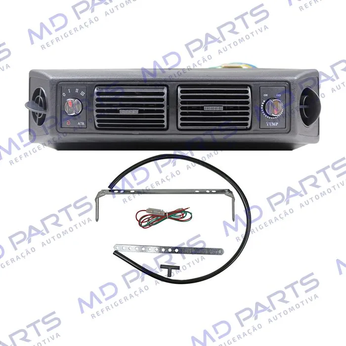 Caixa Evaporadora Universal com Válvula de Expansão Block - 24 Volts 4 Difusores 400x300x150mm