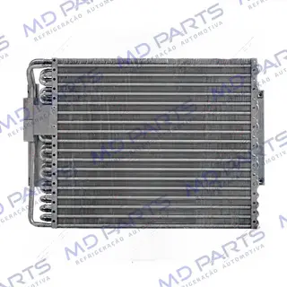 Condensador Ford KA 1997 Até 2000 Motor Endura A/A tubo aletas