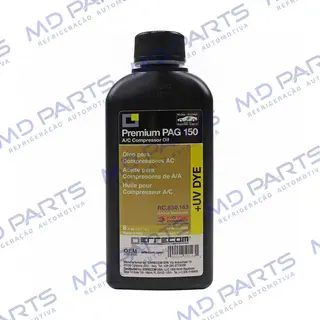 Óleo para Compressor ERRECOM R134a PAG 150 com Contraste Ultravioleta 237ml