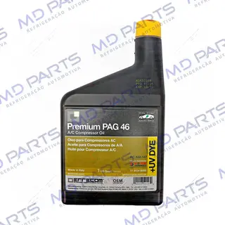 Óleo Para Compressor ERRECOM R134a PAG 46 com Contraste Ultravioleta 946ml