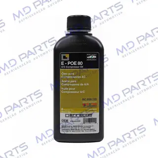 Óleo para Compressor ERRECOM FC FHC HFO R1234YF ND11 R134A Viscosidade POE80 237ml