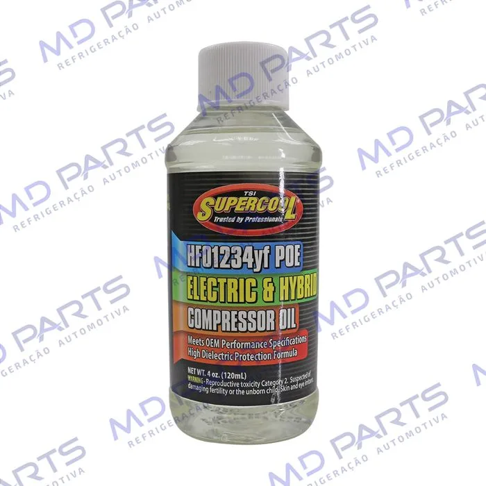 Óleo para Compressor R1234YF / R134A Viscosidade POE80 SuperCool 120ml